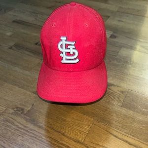 New Era St. Louis Cardinals 59FIFTY Fitted Cap Hat Sz 7 3/8 Official On Field